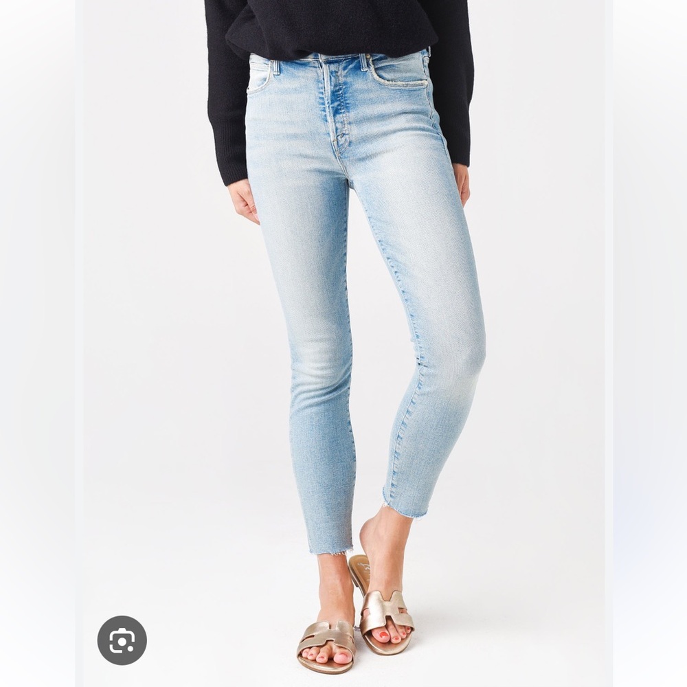 Mother the stunner ankle fray tinge